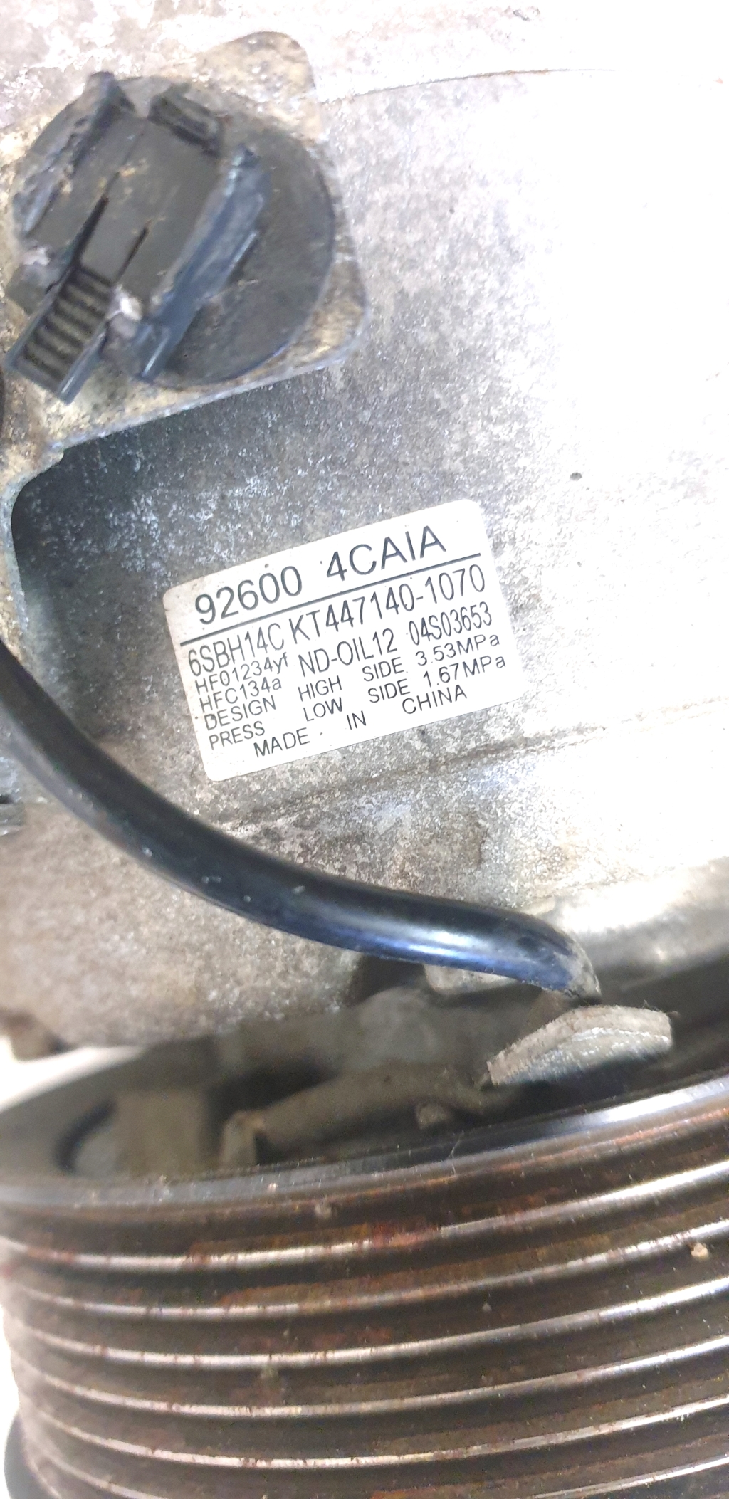 Used NISSAN X Trail Air Conditioner Compressor 926004CAIA