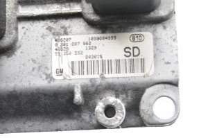 Opel Corsa C (2000–2006) Motorsteuergerät 55350552 - 5