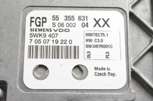 Opel Astra H (2004–2010) Engine control unit 55355631 - 5