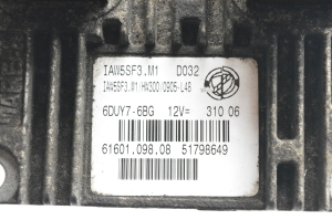 FIAT Grande Punto (2005–2026) Motorsteuergerät 6160109808 - 4