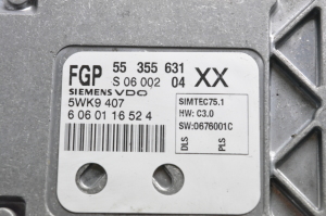 Opel Astra H (2004–2010) Engine control unit 55355631 - 5