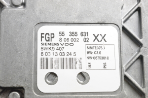 Opel Astra H (2004–2010) Engine control unit 55355631 - 3