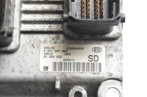 Opel Corsa C (2000–2006) Motorsteuergerät 55350552 - 2