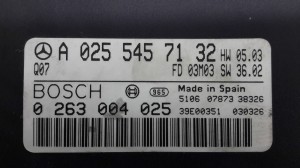 Mercedes Benz E-Class W211 (2002–2009) Steuergerät für Parksystem A0255457132 - 2