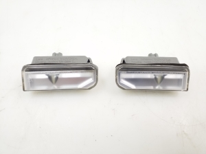   License plate lights  -  