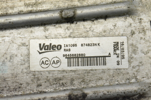 Peugeot 407 (2004–2010) Vahejahuti radiaator 9645682880 - 2
