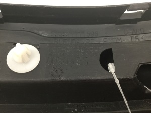 Opel Zafira A (1999–2005) Zierleiste Kotflügel hinten 090597596 - 2