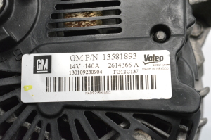 Opel Corsa D (2006–2014) Lichtmaschine 13581893 - 2