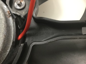 Peugeot 307 I (2000–2009) Dzesēšanas ventilators un tā daļas 1831294016B - 2