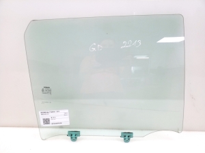   Glass rear side door 