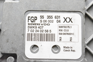 Opel Astra H (2004–2010) Engine control unit 55355631 - 5
