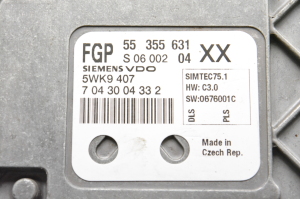 Opel Astra H (2004–2010) Engine control unit 55355631 - 2