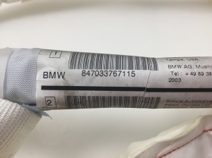 BMW 5 SERIES E60 (2003–2010) Dachairbag 847033767115 - 3