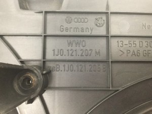 Volkswagen Bora (1998–2005) Jahutusventilaator ja selle osad 1J0121207M - 2