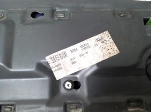 Opel Signum (2003–2008) Rear license plate holder 24417181 - 2