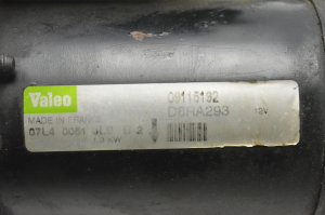 Opel Corsa C (2000–2006) Anlasser 09115192 - 2
