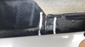 Mercedes Benz CLS-Class 219 (2004–2010) Schwellerverkleidung außen A2196980254 - 4