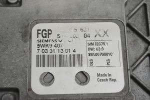 Opel Vectra C (2002–2008) Engine control unit 55355631 - 2