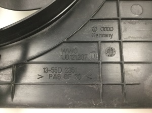 Volkswagen Golf IV (1997–2003) Dzesēšanas ventilators un tā daļas 1J0121207D - 2