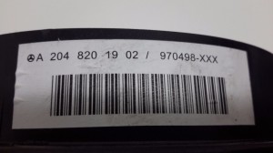 Mercedes Benz E-Class W207 (2009–2017) Lautsprecher Tür vorne A2048201902 - 3