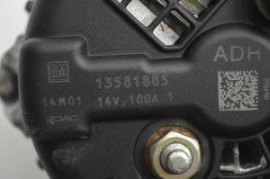 Opel Corsa D (2006–2014) Lichtmaschine 13581885 - 3