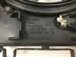 Volkswagen Sharan (1995–2010) Jahutusventilaator ja selle osad 7M0121207L - 3