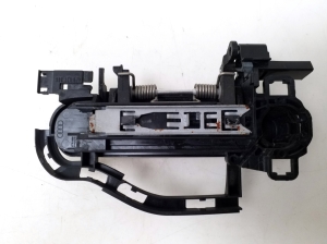 AUDI A6 C6 (2004–2011) Front door external opening handle and its details - 2