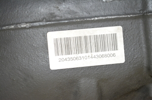 Mercedes Benz C-Class 204 (2007–2014) Hinterachsdifferential A2043510508 - 3