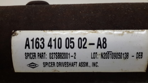 Mercedes Benz ML-Class 163 (1998–2005) Kardāns A1634100502 - 3