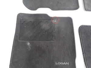 Dacia Logan II (2012–2026) Floor mats 8201459448 - 3