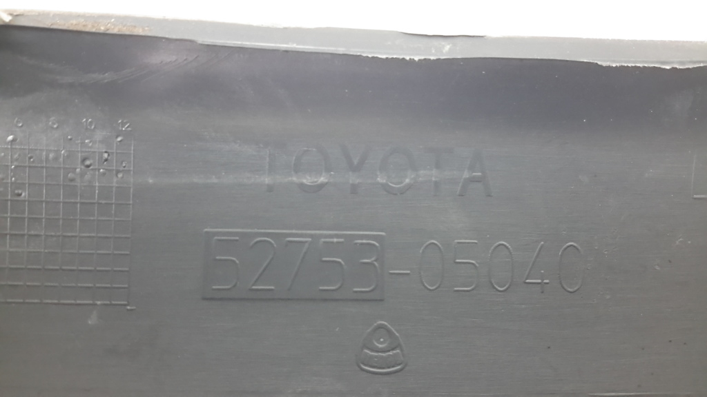 TOYOTA Avensis 2 generation (2002-2009) Rear Left Bumper Molding 5275305040 20973573