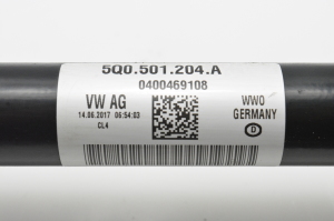 Volkswagen Golf VII (2012–2026) Tagumine veovõll ja selle osad 5Q0501204A - 2
