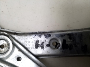 Opel Astra H (2004–2010) Front door window regulator and its parts - 3