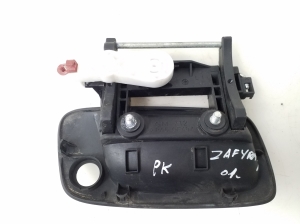 Opel Zafira A (1999–2005) Front door external opening handle and its details - 2