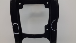  The middle part of the front frame from the lock down 