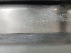 Mercedes Benz A-Class 169 (2004–2012) Schwellerverkleidung außen A1696101908 - 2