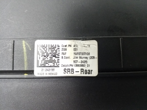 Mercedes Benz R-Class 251 (2006–2017) Fuse box in the trunk A1645400272 - 3