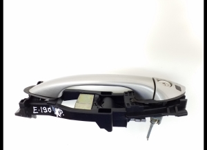 Mercedes Benz E-Class W211 (2002–2009) Front door external opening handle and its details - 2