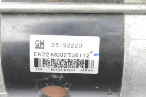Opel Antara (2006–2017) Starter 25192220 - 5