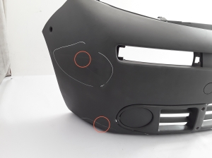Opel Vivaro A (2001–2014) Front bumper 8200011389 - 4