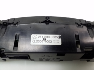 Mercedes Benz E-Class W211 (2002–2009) Heater control panel A2118300385 - 4