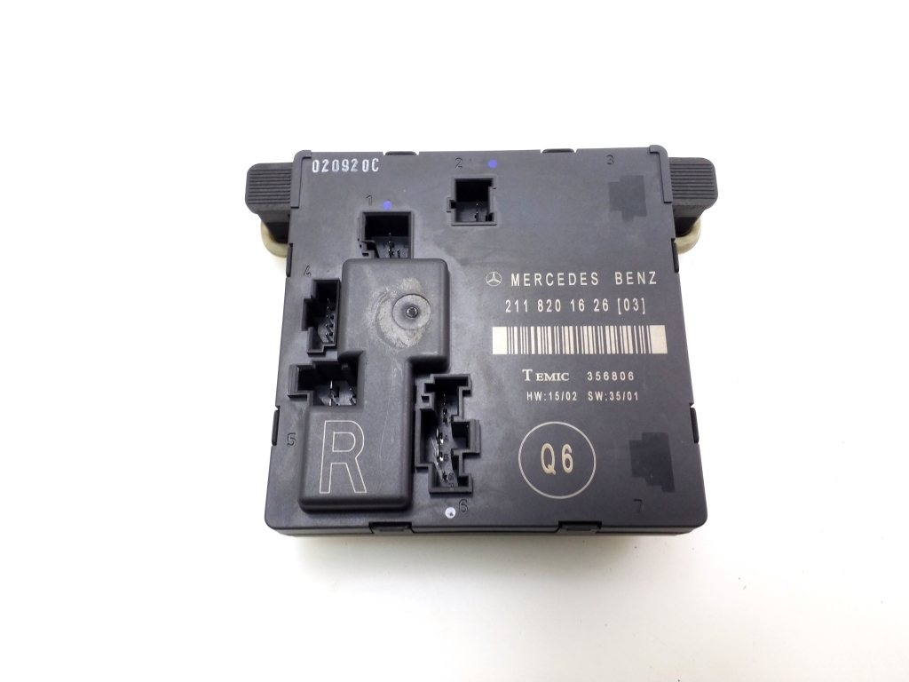 MERCEDES-BENZ E-Class W211/S211 (2002-2009) Rear Right Door Control Unit A2118201626 20987078