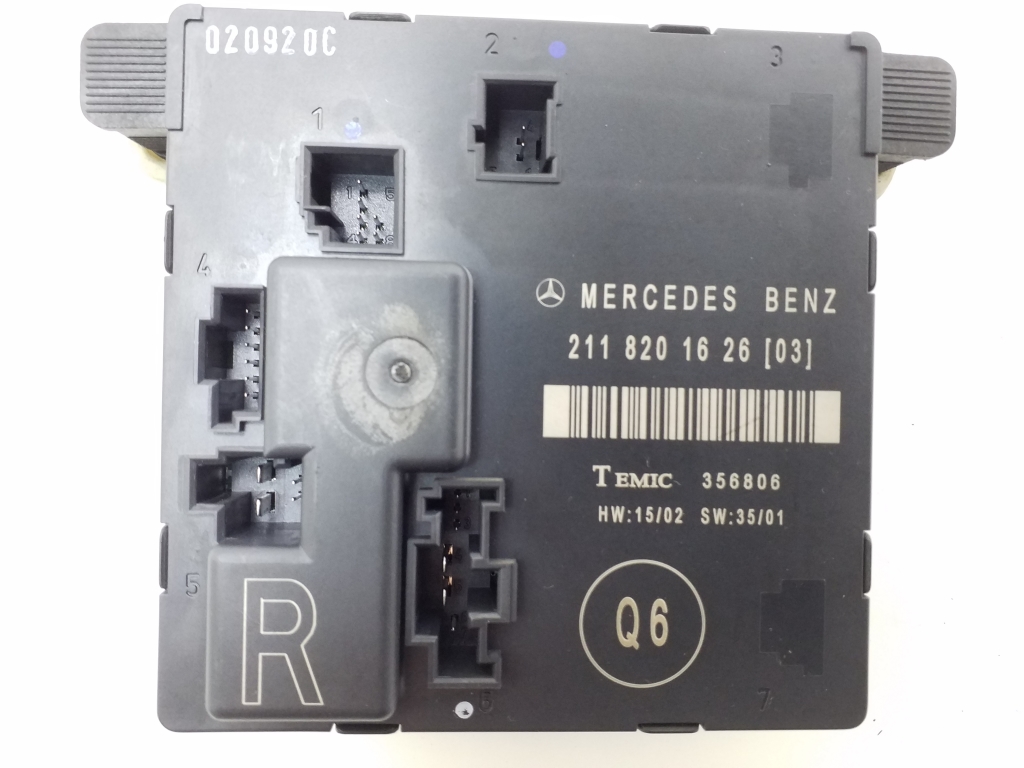 MERCEDES-BENZ E-Class W211/S211 (2002-2009) Unitate de control ușă spate dreapta A2118201626 20987078