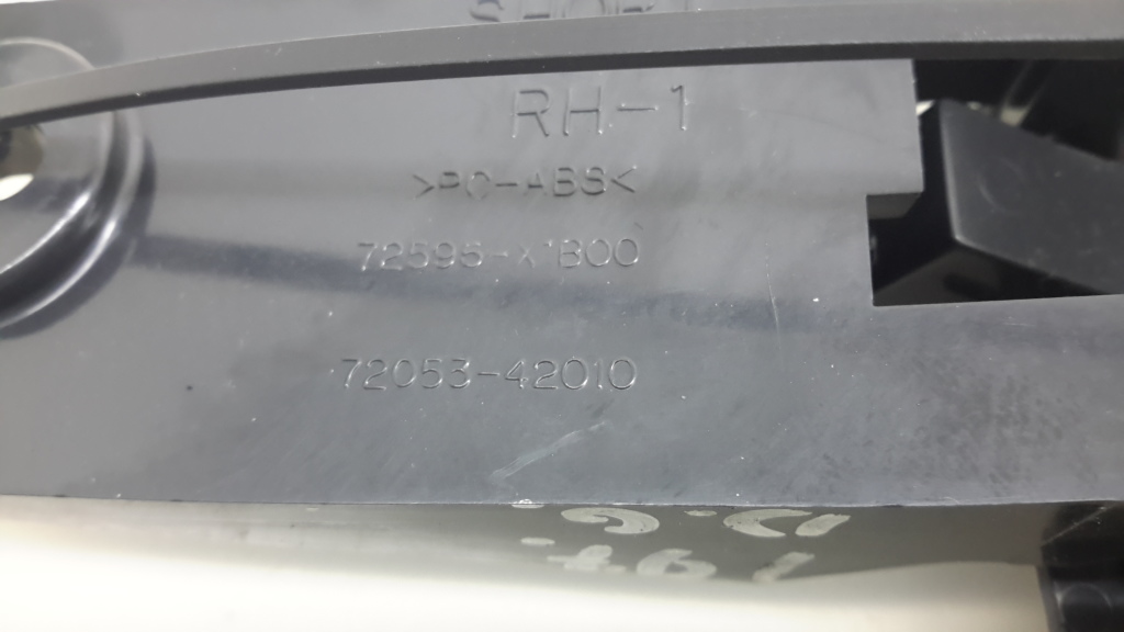 TOYOTA RAV4 3 generation (XA30) (2005-2012) Sėdynės apdailos detalės 7205342010 20974066