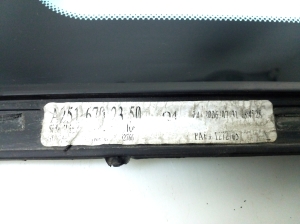 Mercedes Benz R-Class 251 (2006–2017) Seitenscheibe hinten (Karosserie) A2516702350 - 2