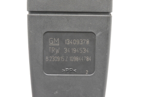 Opel Astra K (2015–2021) Sicherheitsgurtschloss hinten 13409378 - 3