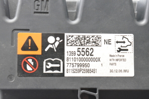 Opel Astra K (2015–2021) Airbag module 13595562 - 4