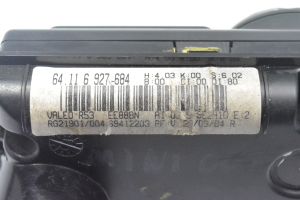 Mini Cooper R50 (2001–2006) Heater control panel 64116927684 - 3