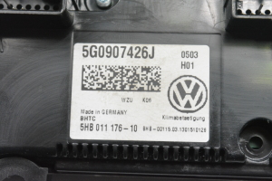Volkswagen Golf VII (2012–2026) Heater control panel 5G0907426J - 3