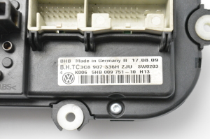 Volkswagen Golf VI (2008–2013) Salona sildītāja vadības panelis 3C8907336H - 5